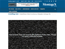 Tablet Screenshot of montageafrica.com